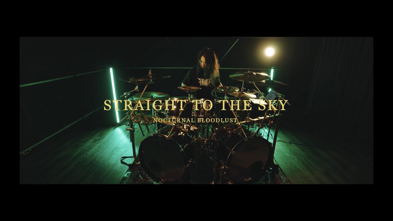 NOCTURNAL BLOODLUST – Straight to the sky  (feat. Luiza) ［Drum Playthrough by Natsu］