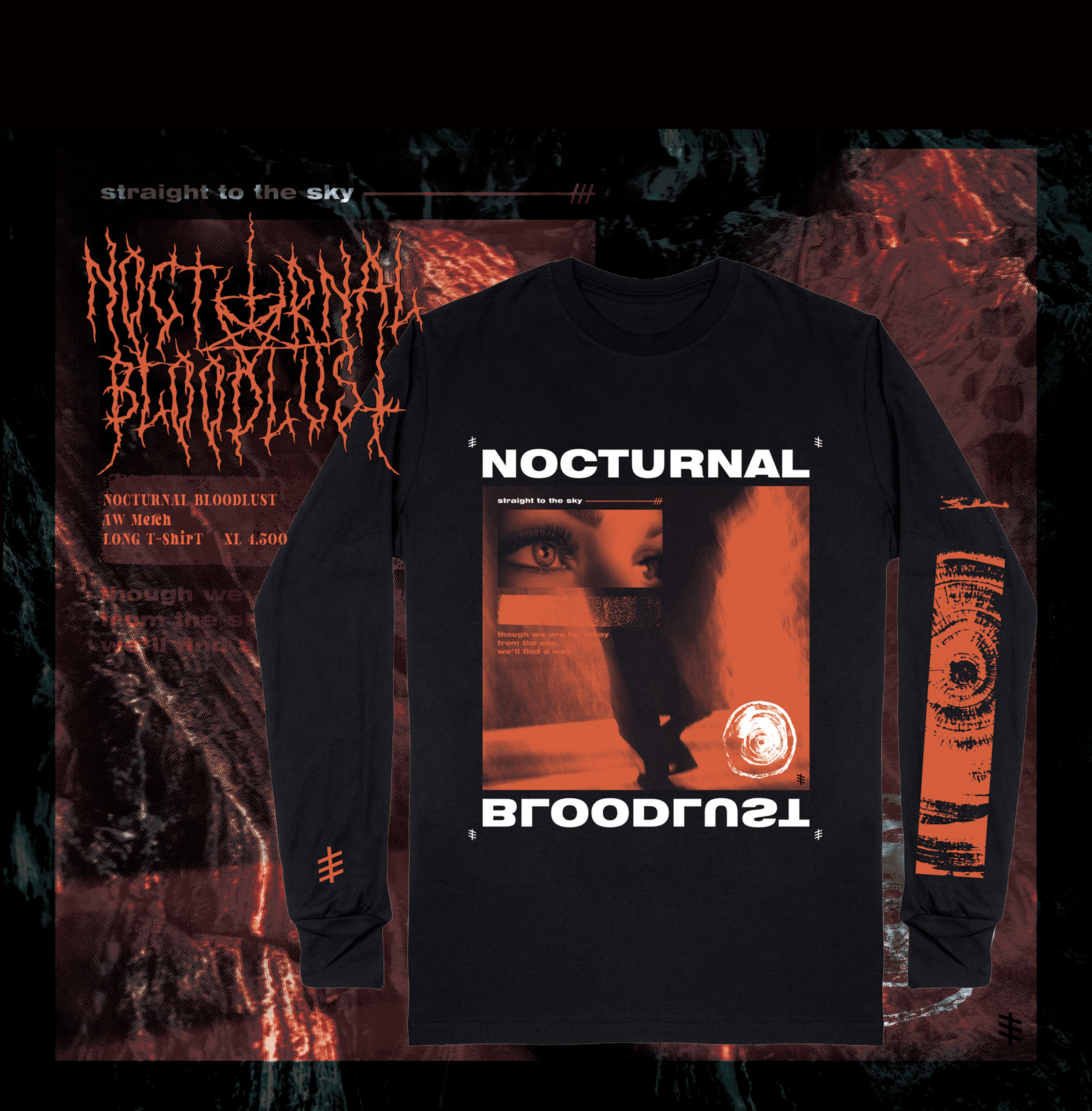 NOCTURNAL BLOODLUST presents “DEADLY HALLOWEEN” NEW MERCH 解禁！
